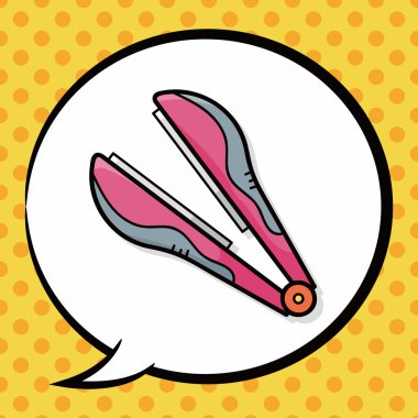 Curlers doodle, konuşma balonu