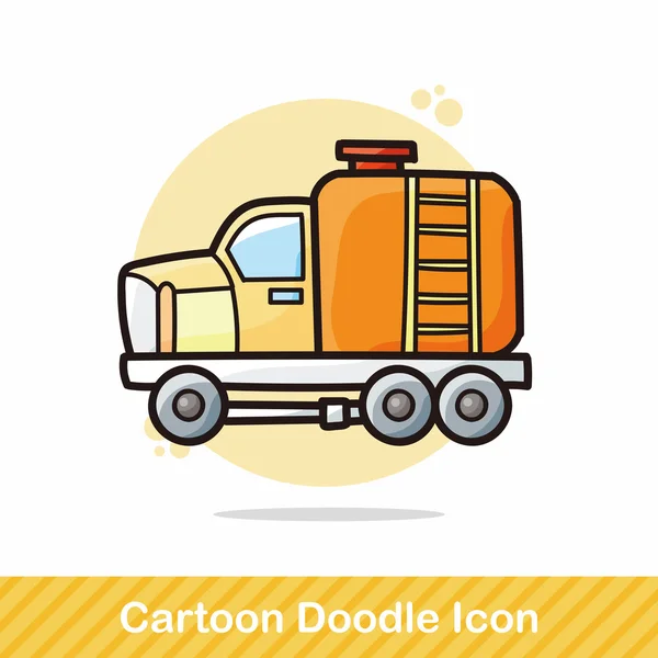 Векторная иллюстрация грузового грузовика — стоковый вектор