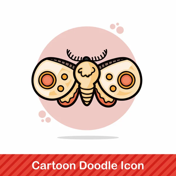 Bug doodle vektoros illusztráció — Stock Vector