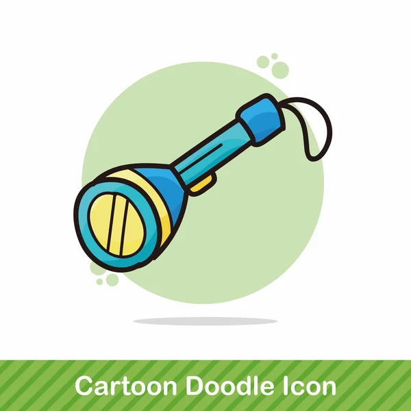 Lanterna cor doodle vetor ilustração —  Vetores de Stock