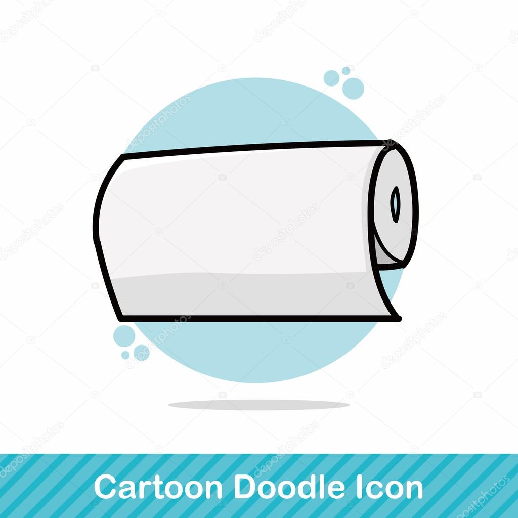 tissue paper doodle vector illustration