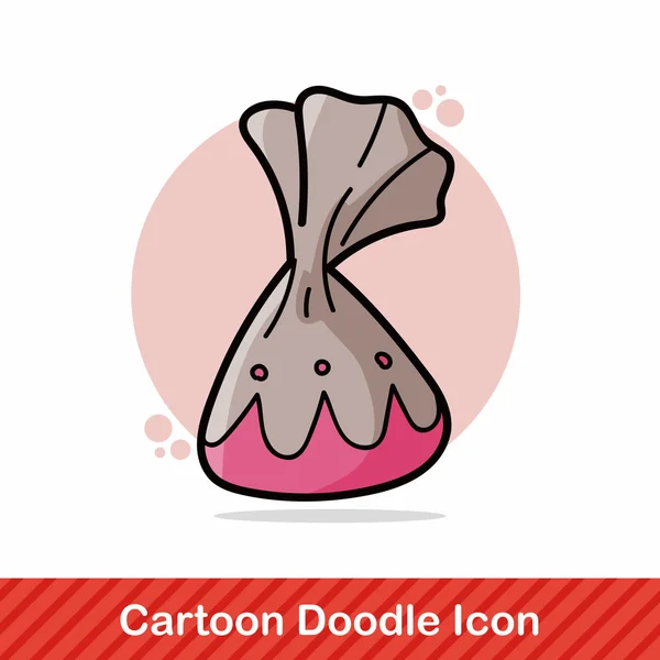 Ilustração vetor doodle chocolate —  Vetores de Stock