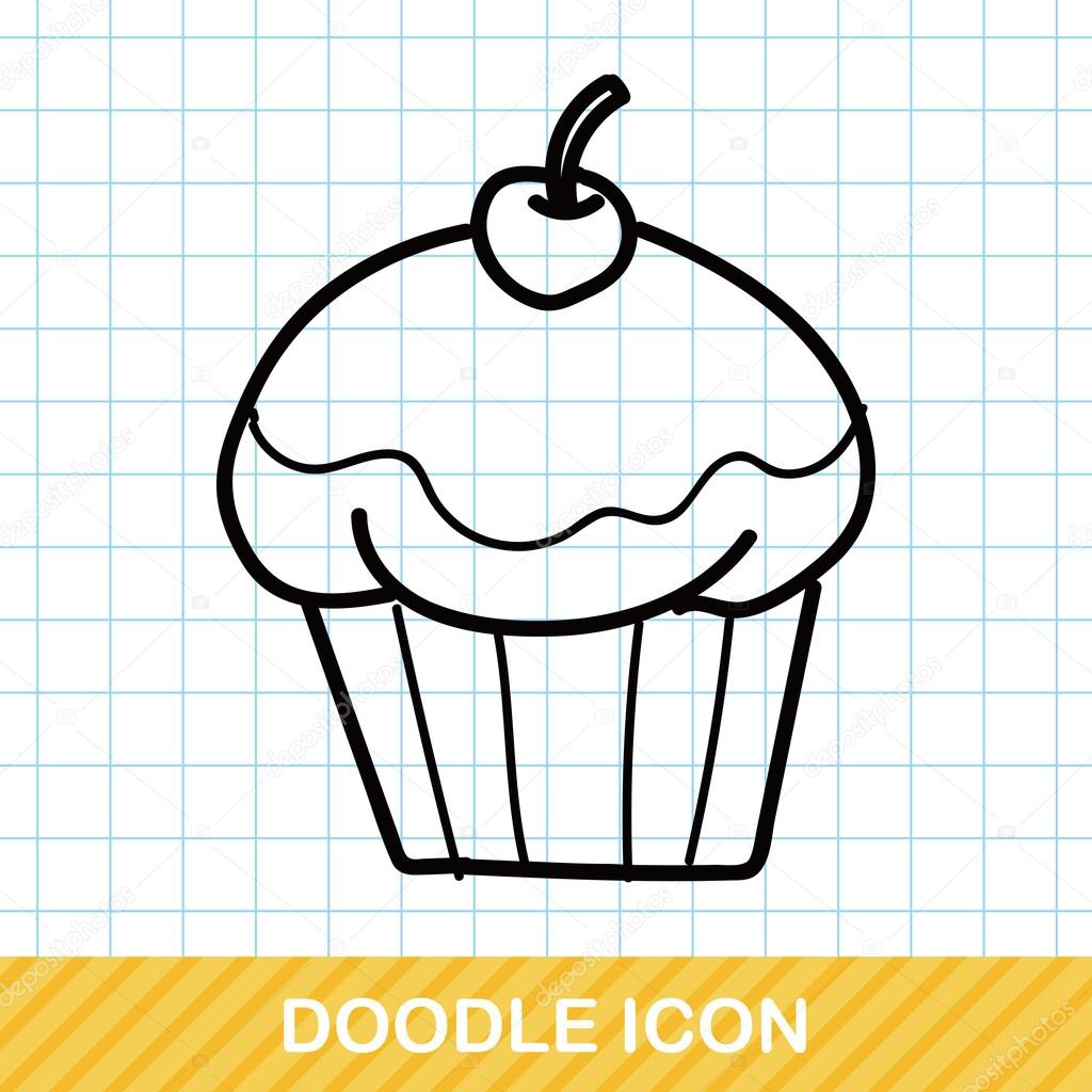 Cake Doodle Vector Illustration Stock Vector C Wenchiawang 94485720