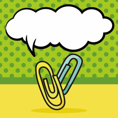 ileti örneği küçük renk doodle, konuşma balonu