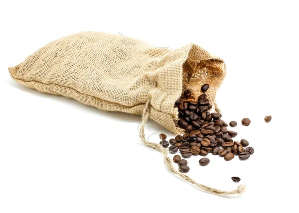 Coffee bean bag — Stock fotografie