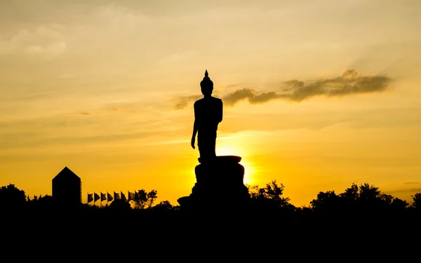A grande estátua de buddha — Fotografia de Stock