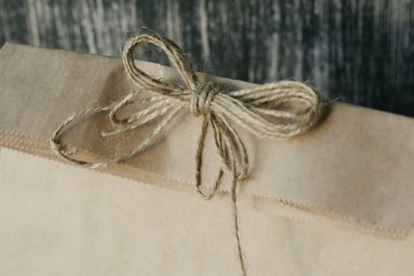 Zanaat kahverengi kağıt torba