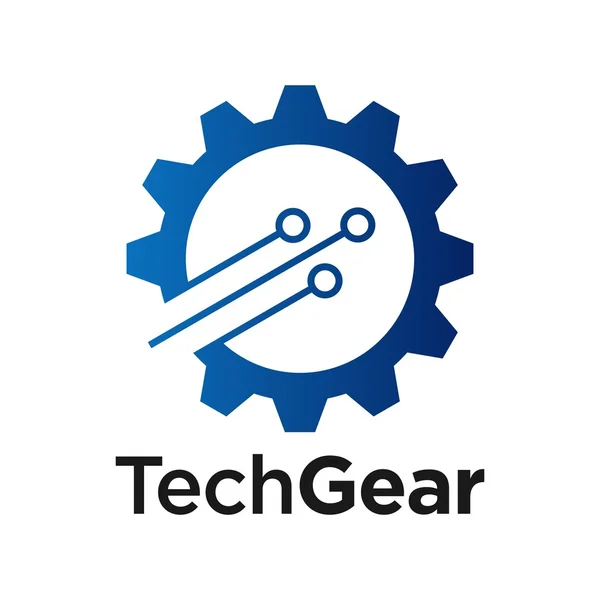 Dişli logo şablonu