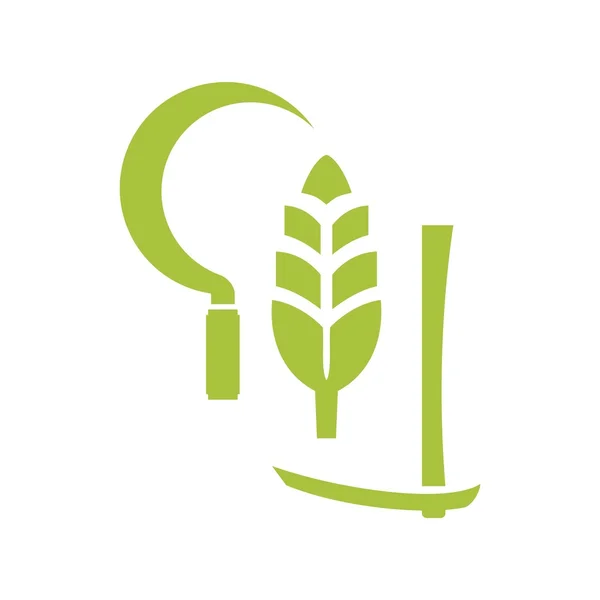 Agricultura Logo Plantilla — Archivo Imágenes Vectoriales