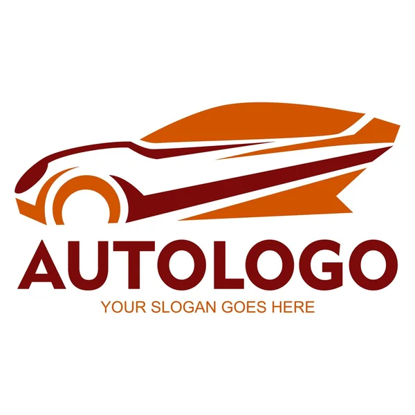 Telmplate logo auto automobilistico — Vettoriale Stock