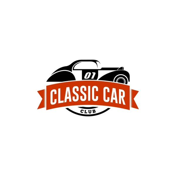 Car Classic Logo — Stock vektor
