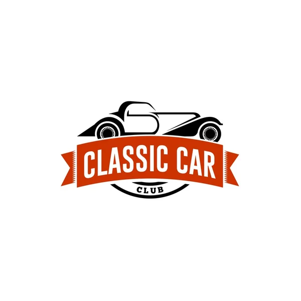 Car Classic Logo — Stock Vector