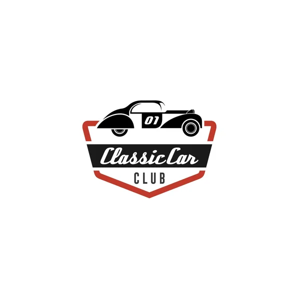 Car Classic Logo — Stock Vector