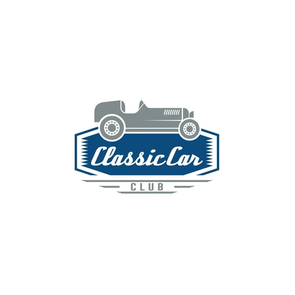 Car Classic Logo — Stock Vector