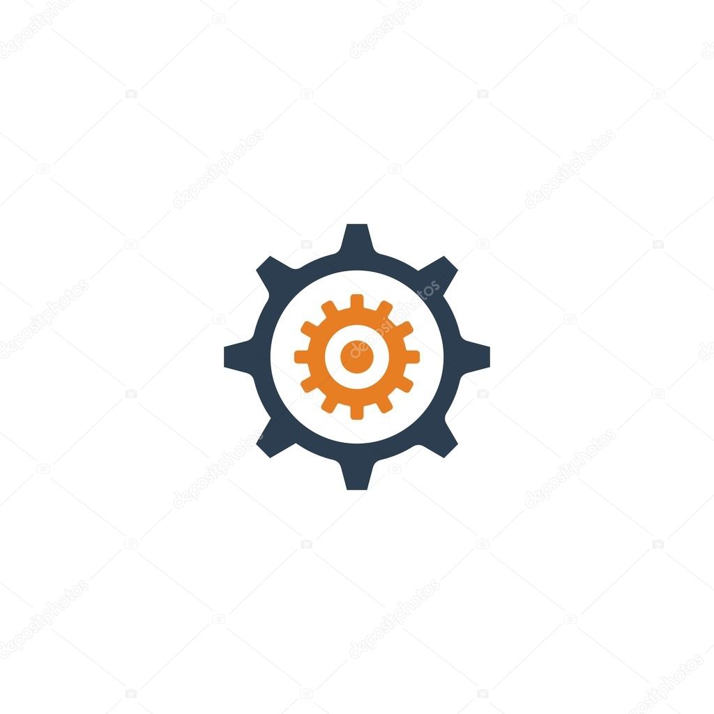 Mechanical Gear Logo Template