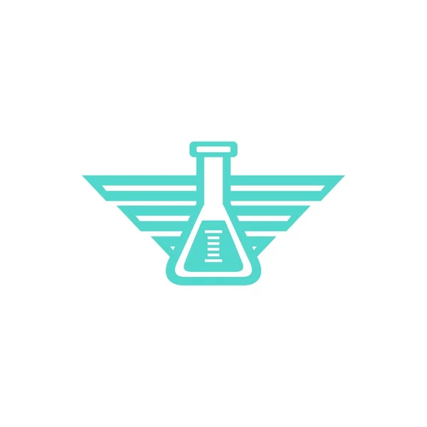 Modelo de logotipo do laboratório Chemocal — Vetor de Stock