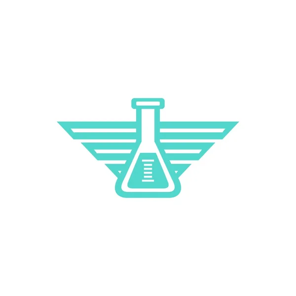 Chemocal Lab logotyp mall — Stock vektor