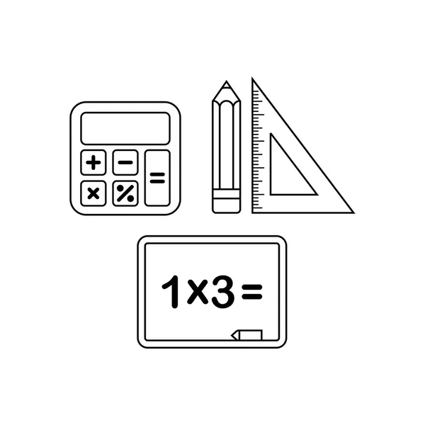 Study Icon Template — Stock Vector