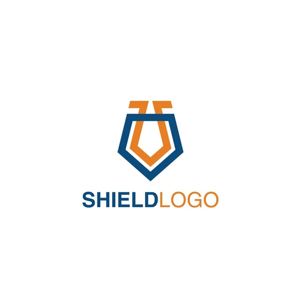 Templat Logo Shield - Stok Vektor