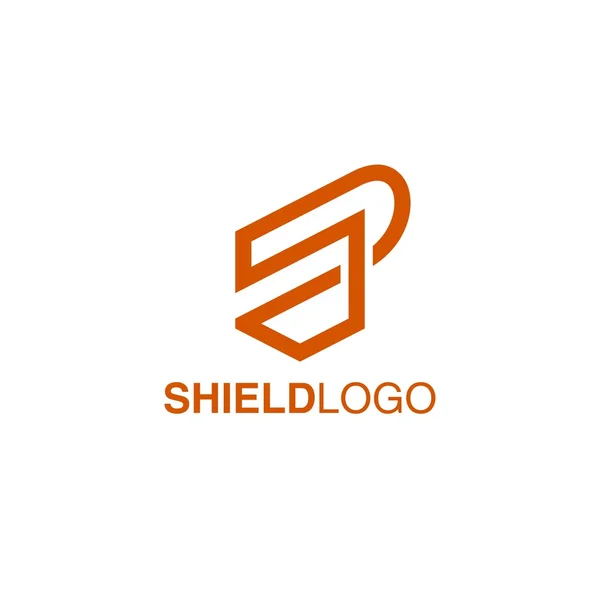 Shield logotyp mall — Stock vektor