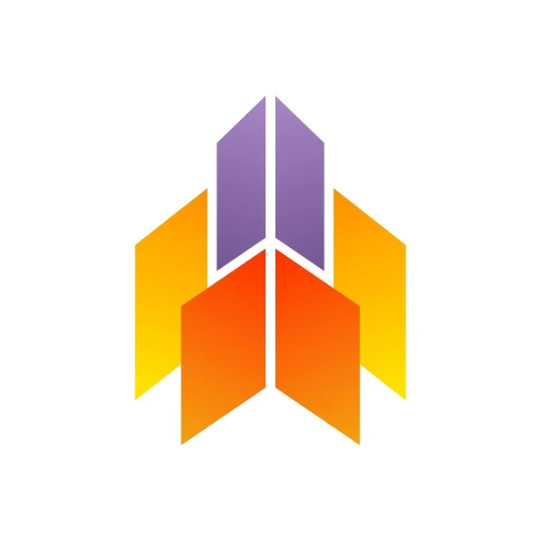 Prostoru Logo šablona — Stockový vektor