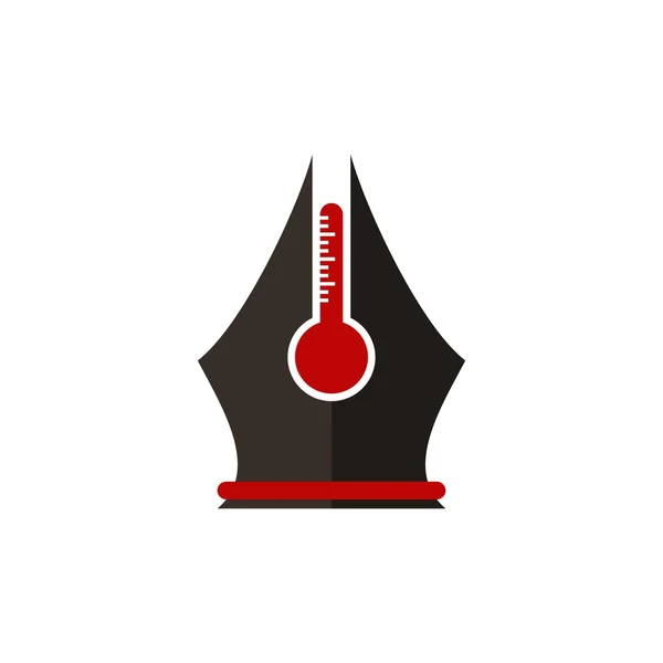 Pen Logo sjabloon — Stockvector