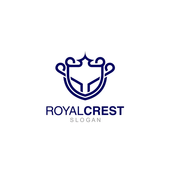 Πρότυπο λογότυπο Crest — Διανυσματικό Αρχείο