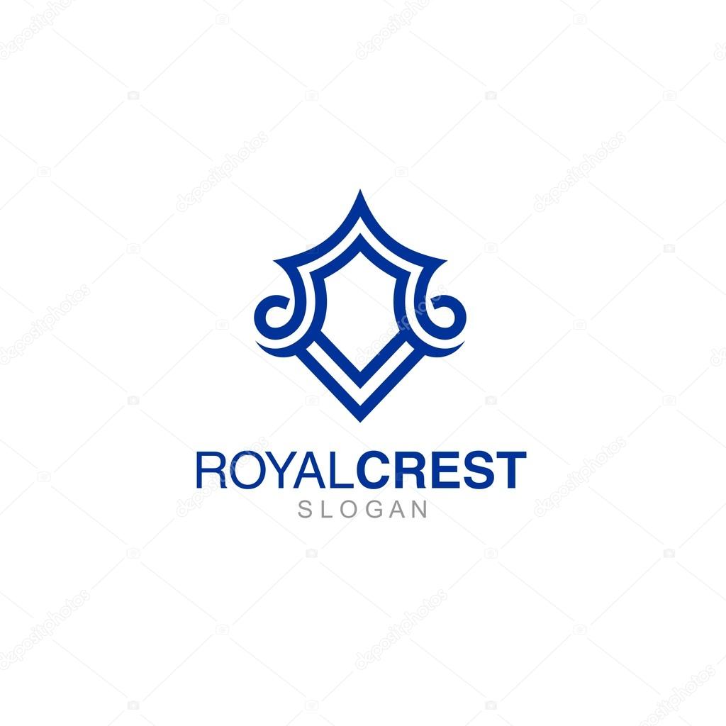 Crest Logo Template