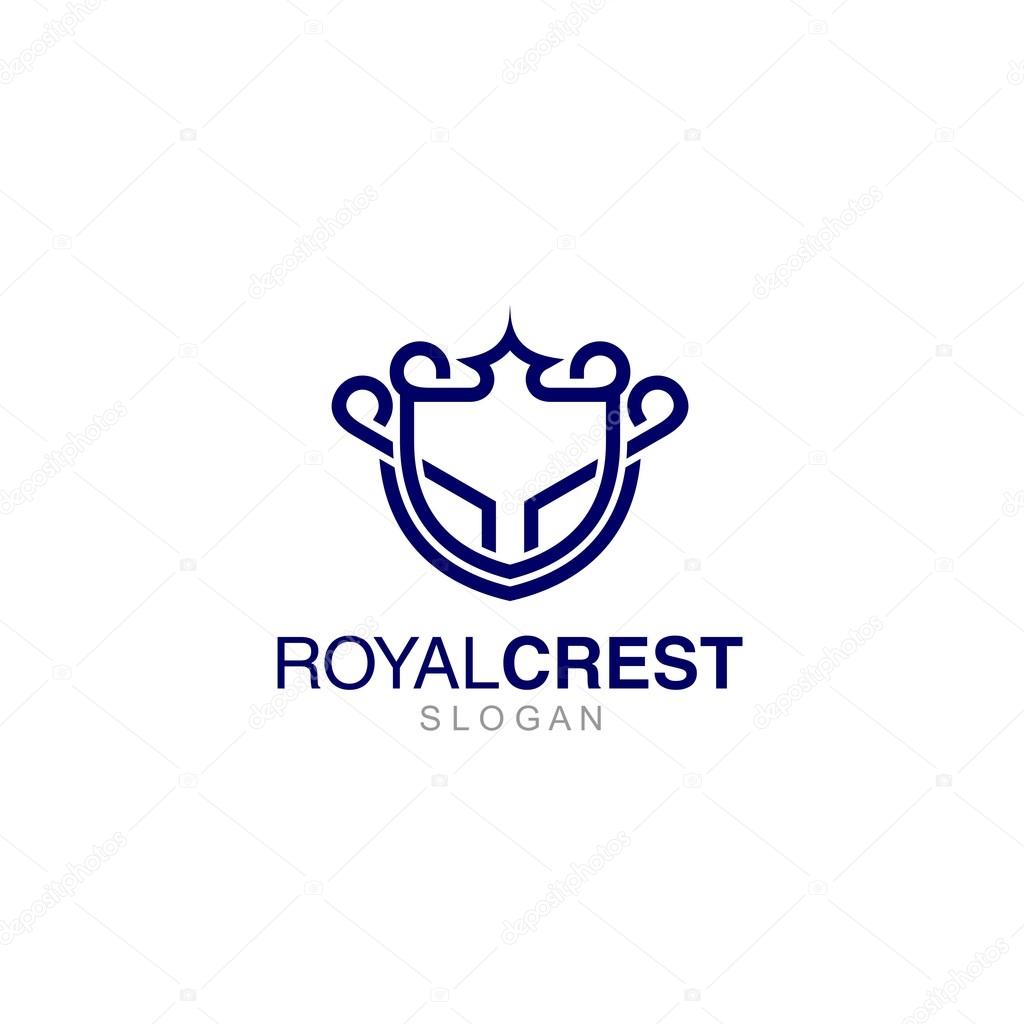 Crest Logo Template