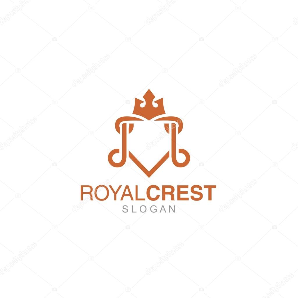Crest Logo Template