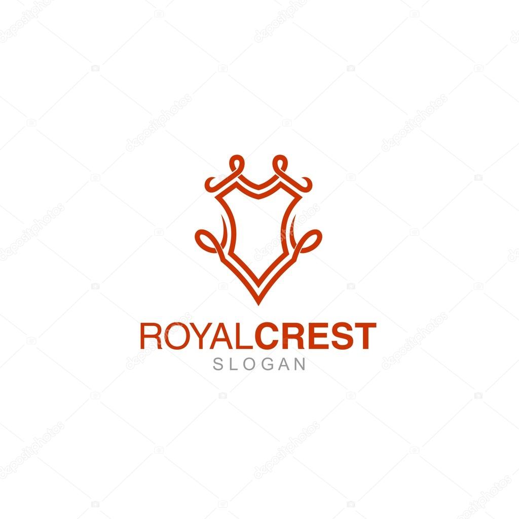 Crest Logo Template