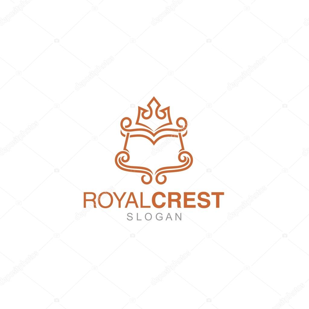 Crest Logo Template