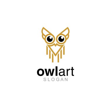 Baykuş Logo şablonu