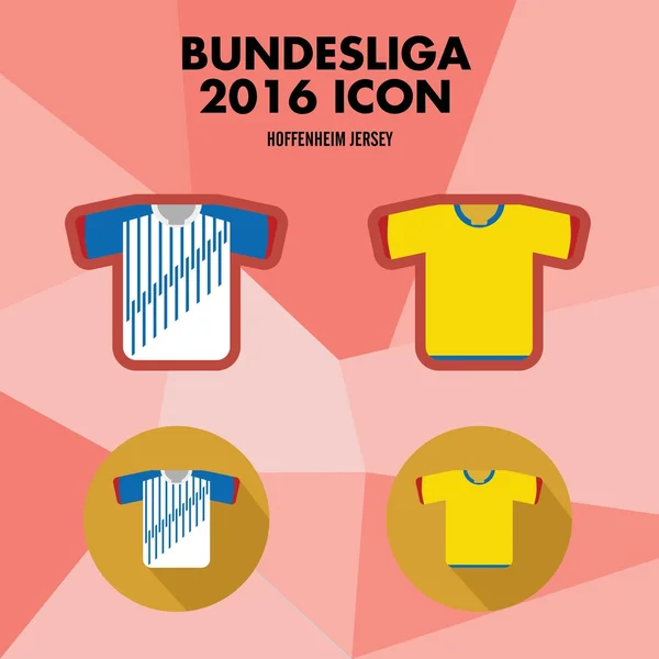 Bundesliga Football Club Icon — Stock Vector