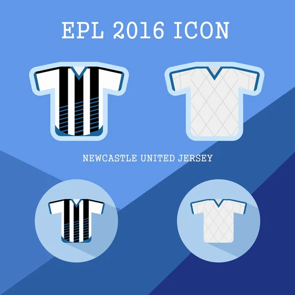 EPL futbol kulübü simgesi — Stok Vektör
