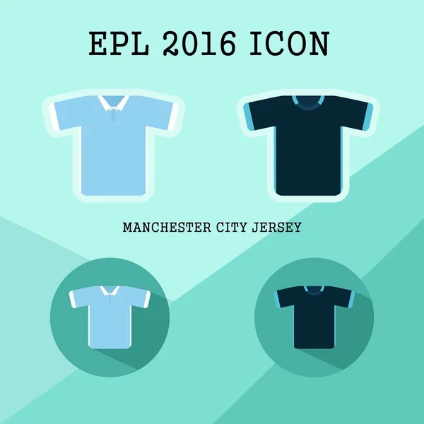Icône du club de football EPL — Image vectorielle