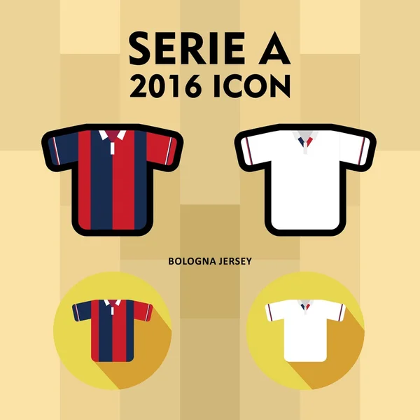 Serie A Football Club Icon — Stock Vector