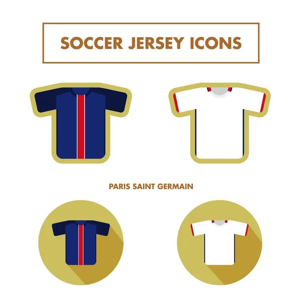 Soccer Jersey Icon — Stock Vector