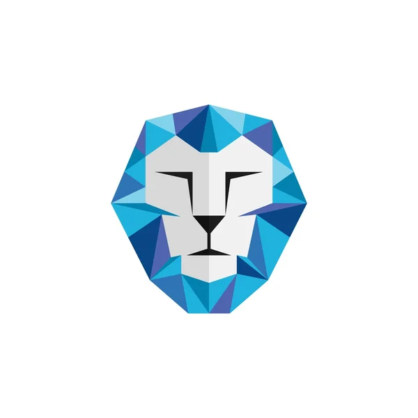 Modèle de logo de lion — Image vectorielle