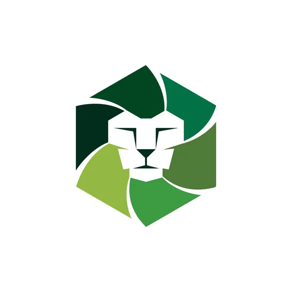 Lion logotyp mall — Stock vektor