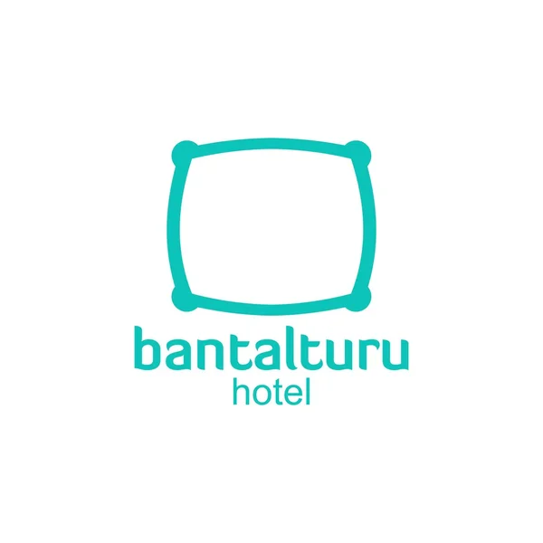 Πρότυπο λογότυπο του ξενοδοχείου — Διανυσματικό Αρχείο