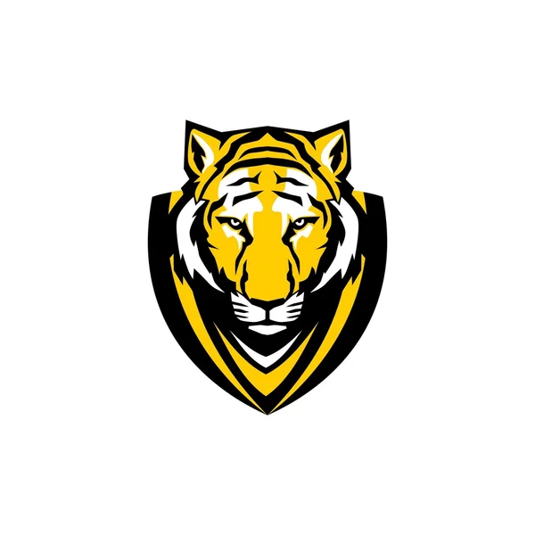 Tiger logotyp mall — Stock vektor