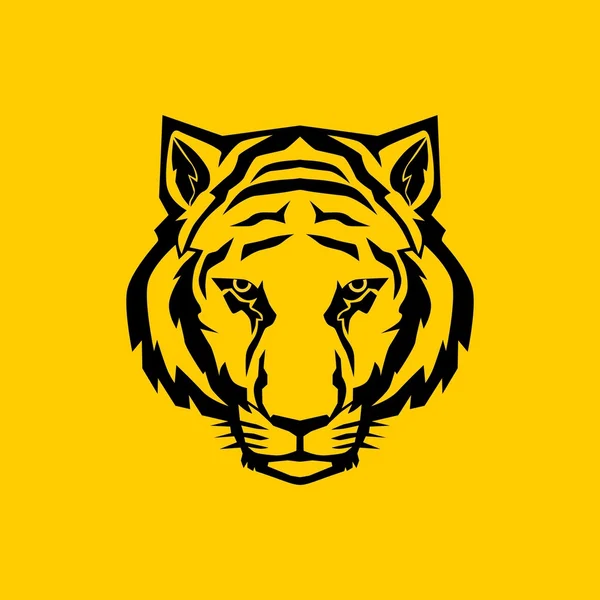 Modelo do logotipo do tigre —  Vetores de Stock