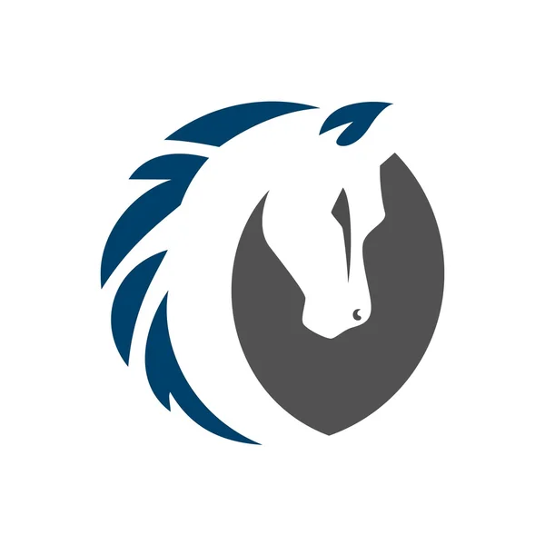 Koń Logo szablon — Wektor stockowy