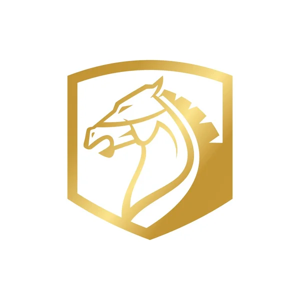 Horse Logo Template — Stock Vector