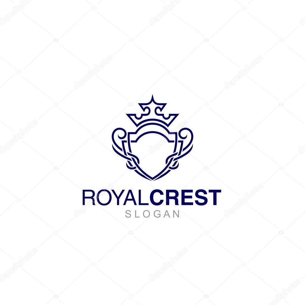 Crest Logo Template