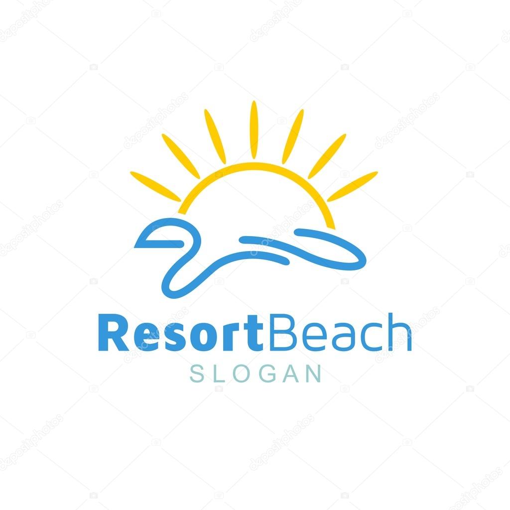 Resort Logo Template