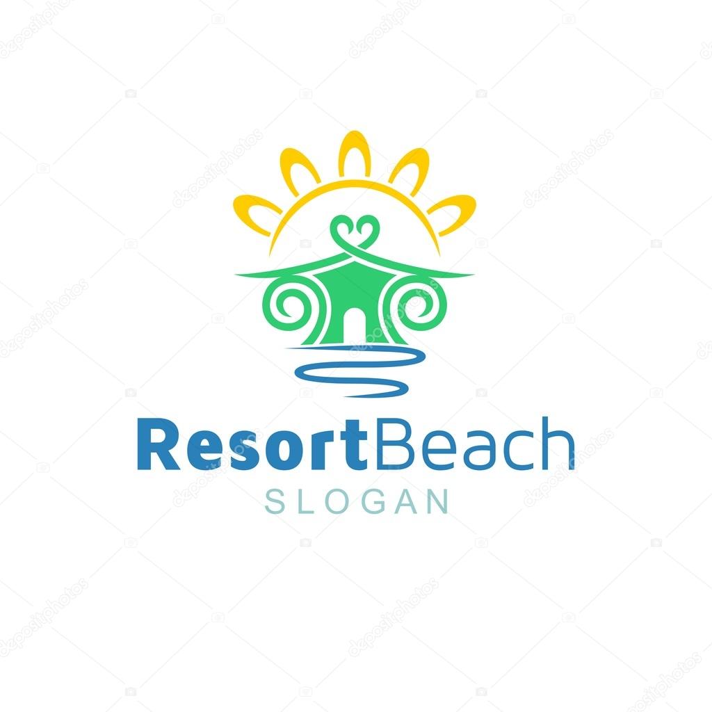 Resort Logo Template