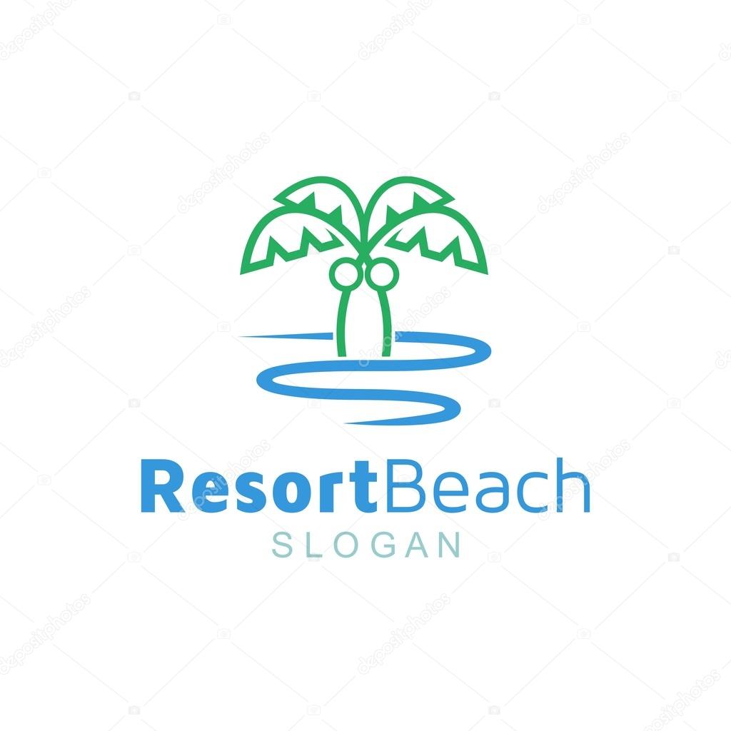 Resort Logo Template