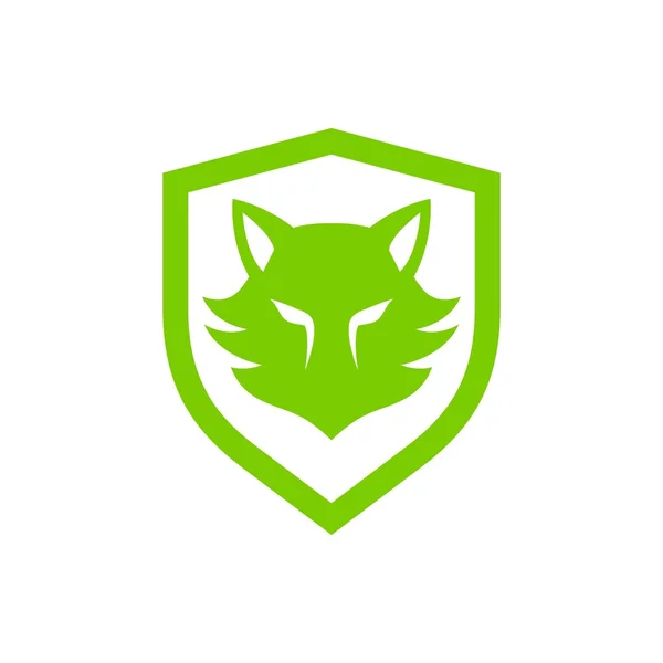 Wolf Logo šablona — Stockový vektor